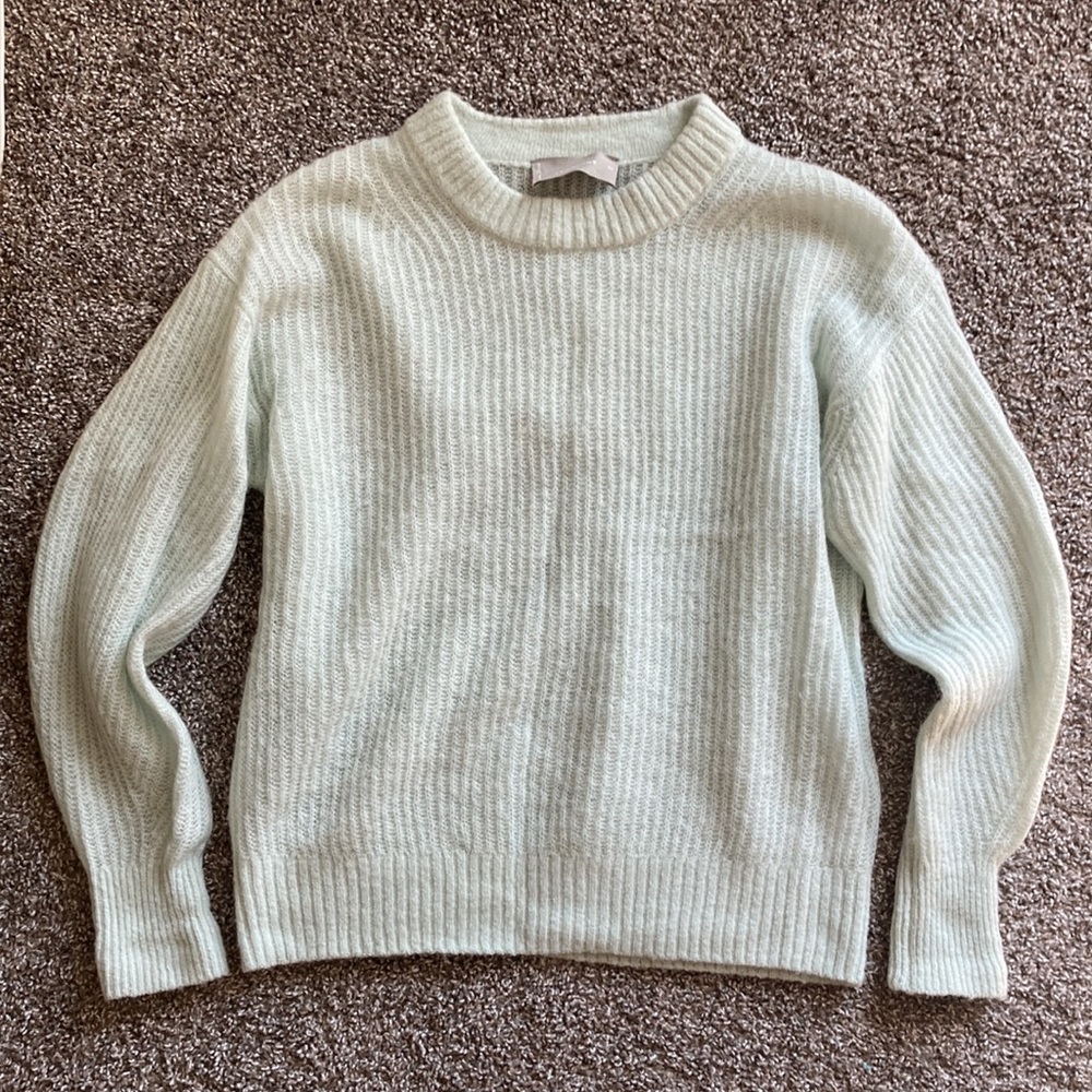Everlane alpaca crew neck sweater